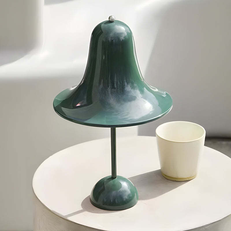 Polished Iron LED Nordic Portable Hat Table Lamp-Lighom