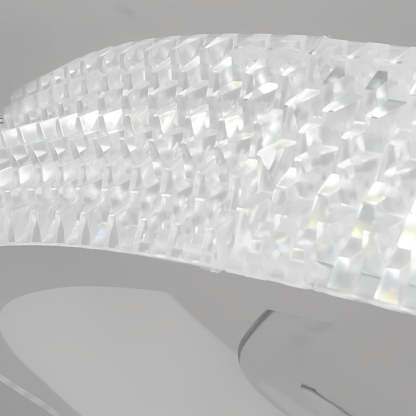 Round Inverter Mute LED Dimmable Bladeless Ceiling Fan