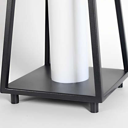 Portable Waterproof LED Removable Black Modern Outdoor Floor Lamp-Lighom