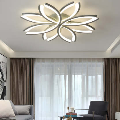 Flower-Shaped Flush Mount Ceiling Light