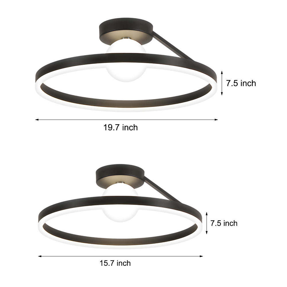 Minimalist Ball Dimmable Modern Ceiling Light