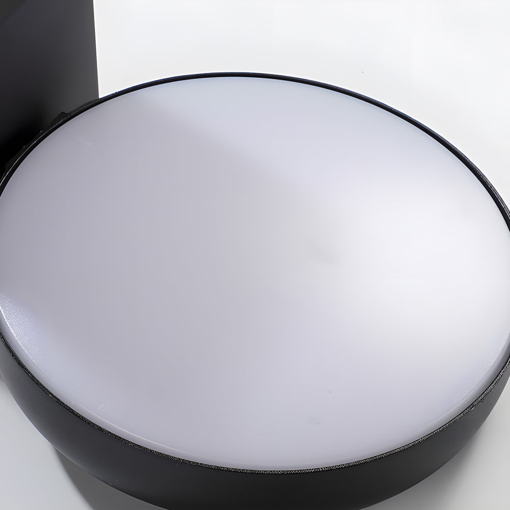 Black Motion Sensor Outdoor Wall Light - Rotatable-Lighom