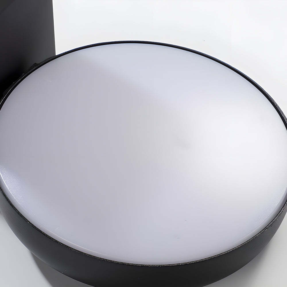 Black Motion Sensor Outdoor Wall Light - Rotatable-Lighom
