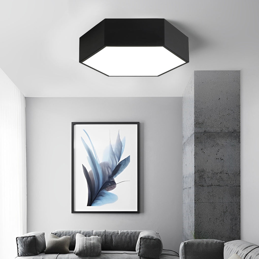 Wireless-Control Modern Flush Mount Ceiling Light