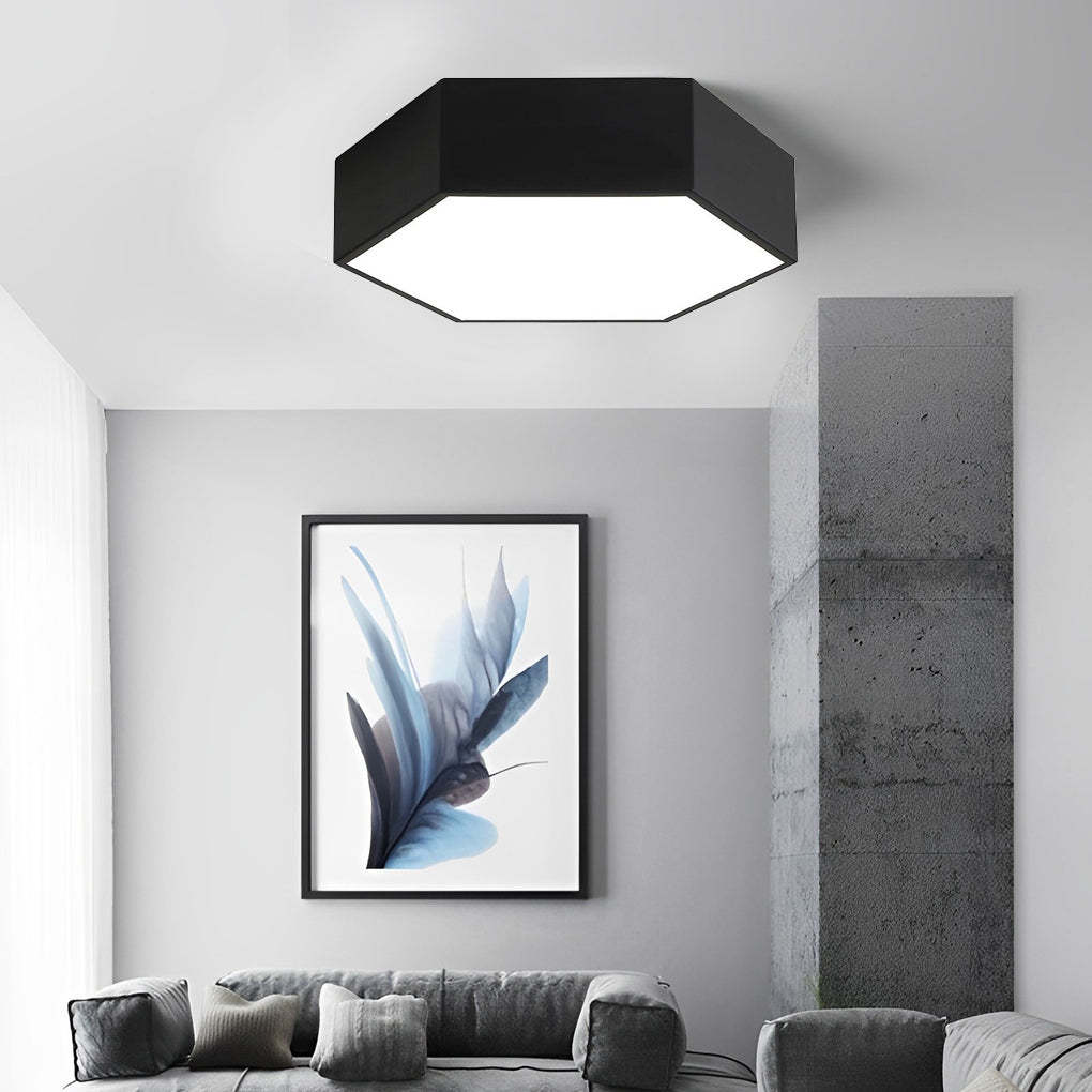 Wireless-Control Modern Flush Mount Ceiling Light
