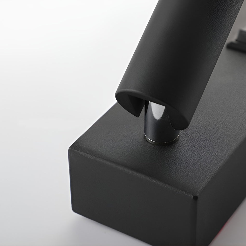 Rectangular Adjustable LED Modern Wall Lamp with Switch USB Charging Port-Lighom