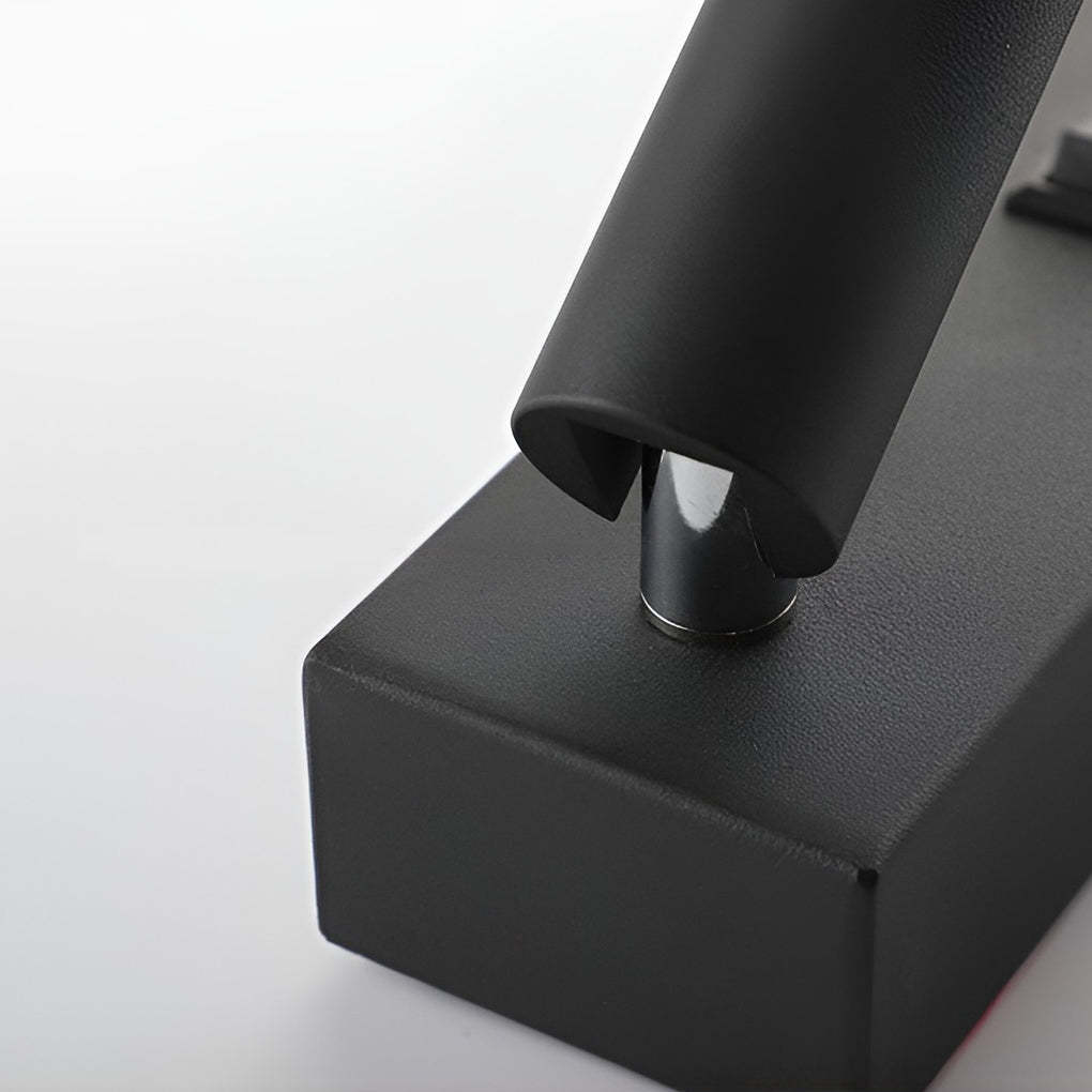 Rectangular Adjustable LED Modern Wall Lamp with Switch USB Charging Port-Lighom