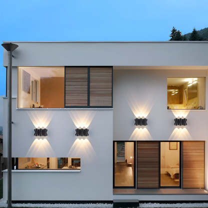 Creative LED Up and Down Lights Waterproof Modern Outdoor Wall Lamp-Lighom
