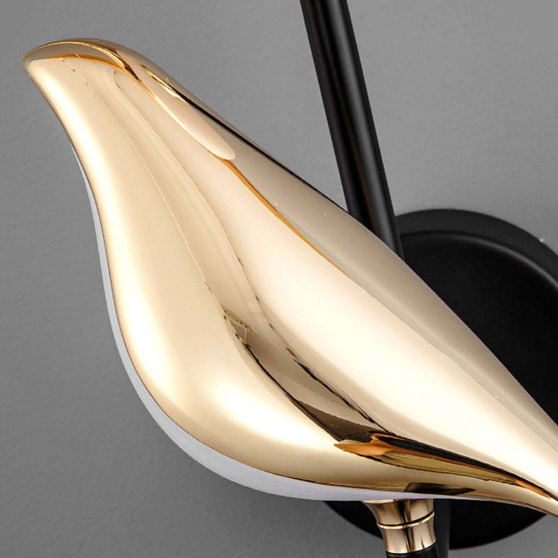 Magpies Creative Bird Adjustable LED Dimmable with Remote Nordic Wall Lamp-Lighom
