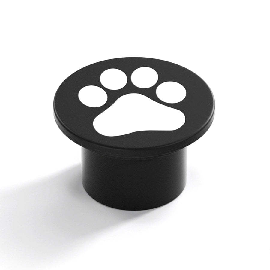 Modern Cat Paw Print LED Recessed Lights for Decks and Gardens-Lighom