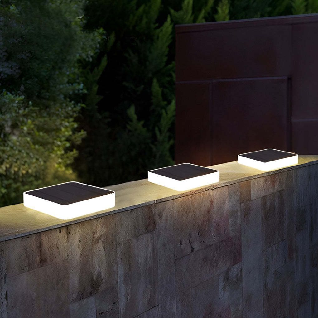 Modern ground seamless synthetic landscape lighting — Square / Set of 1