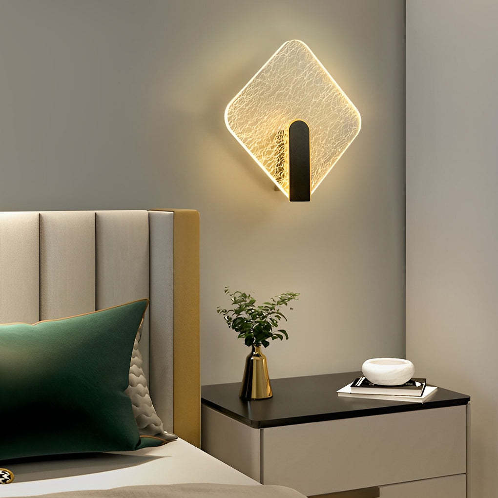 Minimalist Round Modern LED Bedside Wall Lamp
