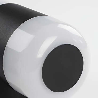 Round Up and Down Light LED Waterproof Black Modern Outdoor Wall Lamp-Lighom