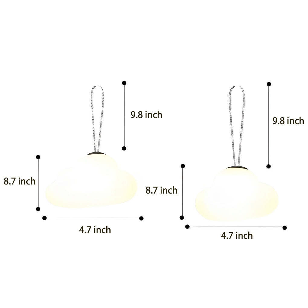 Waterproof Clouds Creative USB DC5V Rechargeable Outdoor Hanging Lights-Lighom