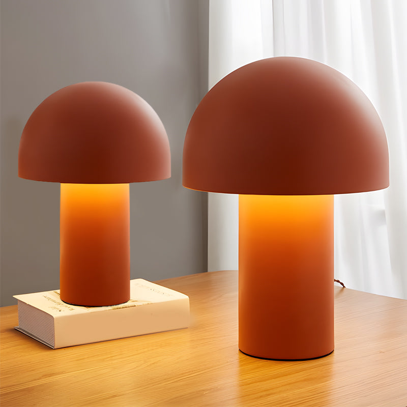 Touch-Control Dome Mushroom Frosted Ambient Table Lamp-Lighom