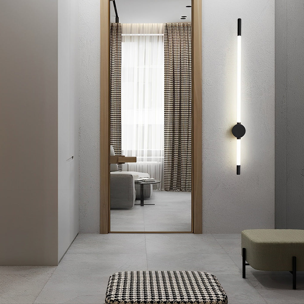 Long Strip Acrylic LED Minimalist Modern Wall Lamp Wall Sconce Lighting-Lighom