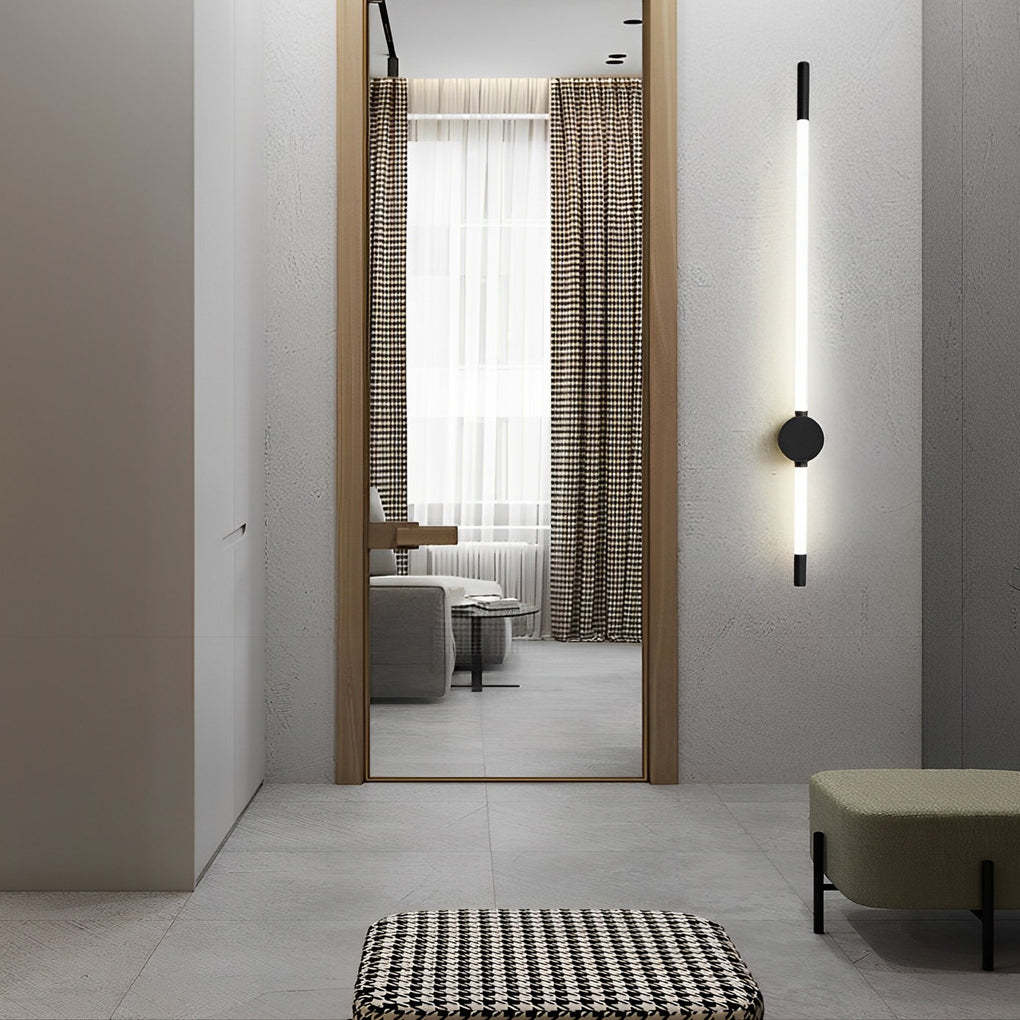 Long Strip Acrylic LED Minimalist Modern Wall Lamp Wall Sconce Lighting-Lighom