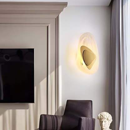 Creative Glass Three Step Dimming Light LED Modern Wall Lamp Wall Sconce Lighting-Lighom