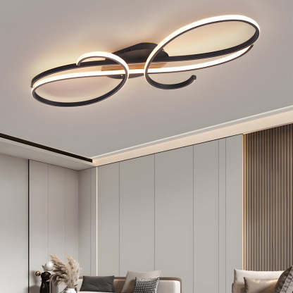 Musical Symbol Aluminum LED Ceiling Light
