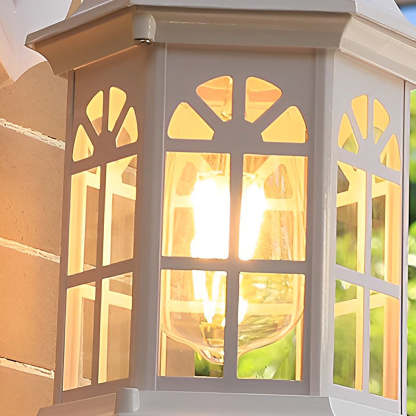 Waterproof Aluminum Alloy Glass LED European Style Outdoor Wall Lights-Lighom