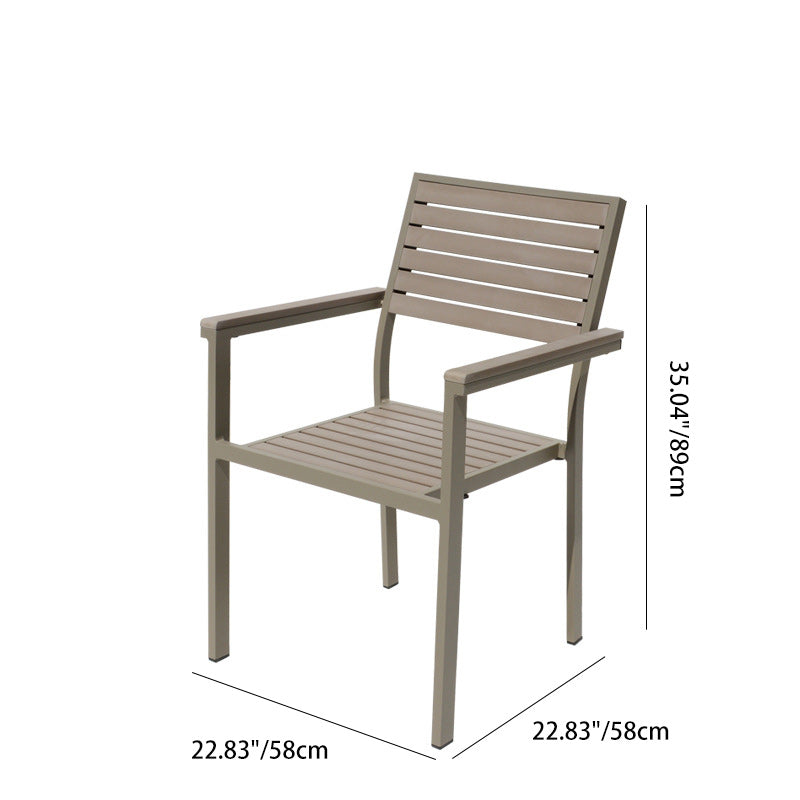 Minimalist Plastic Wood Table