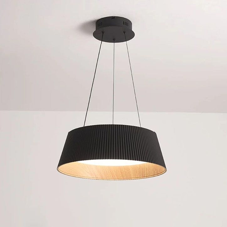 Nordic Minimalist Round Iron LED Flush Mount Light