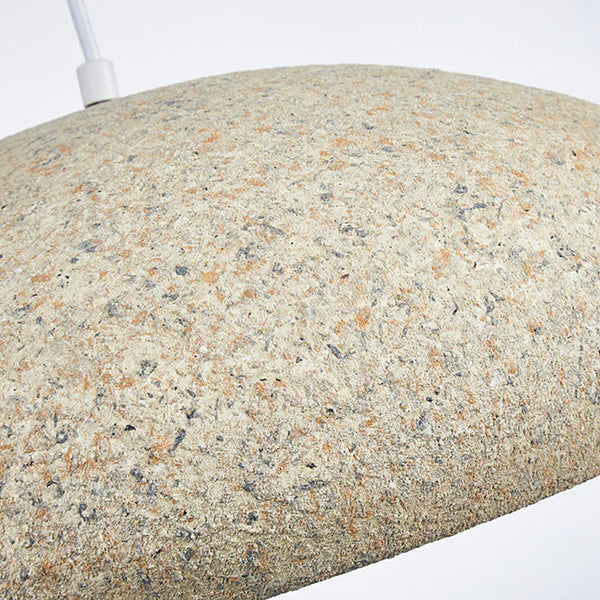 Creative Stone Beige Pendant Light For Dining Room