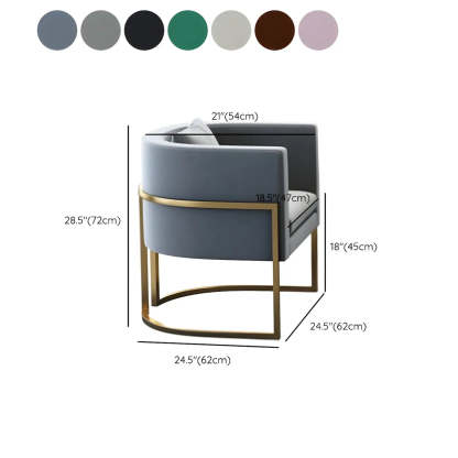 Faux Leather Arm Dining Chair