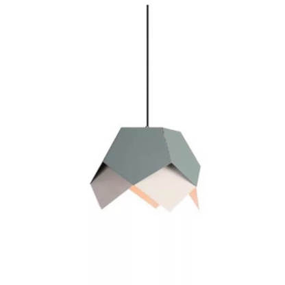 Modern Colorful Geometric Lotus Pendant Light
