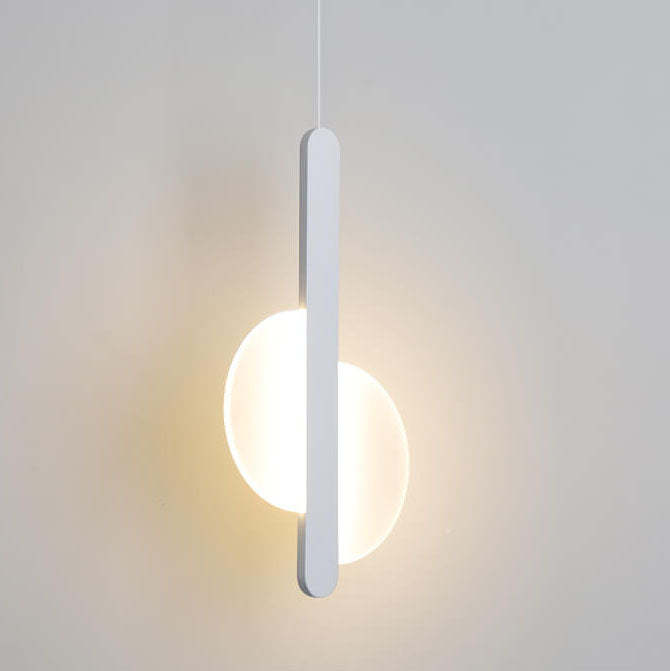 Minimalist Metal Round LED Pendant Light