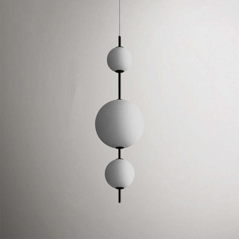 Minimalist Glass Ball LED Pendant Light