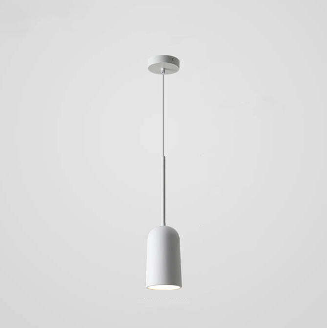 Minimalist Macaron Geometric Metal Pendant Light