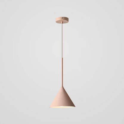 Minimalist Macaron Geometric Metal Pendant Light