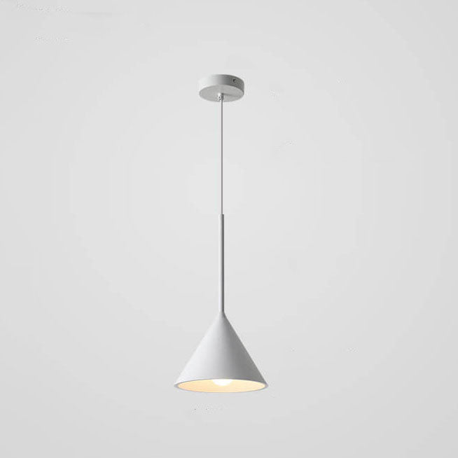 Minimalist Macaron Geometric Metal Pendant Light