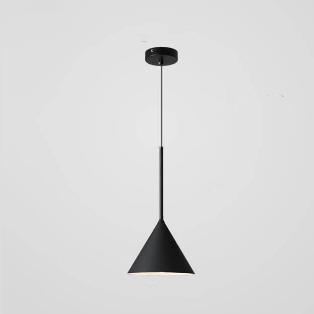 Minimalist Macaron Geometric Metal Pendant Light