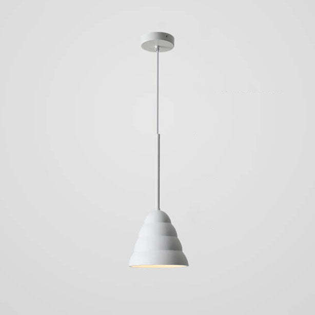 Minimalist Macaron Geometric Metal Pendant Light