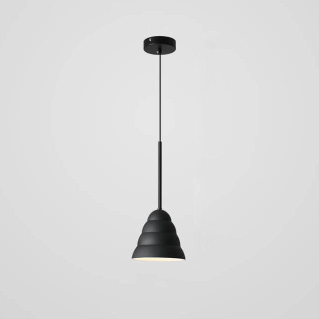 Minimalist Macaron Geometric Metal Pendant Light