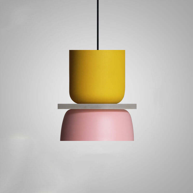 Nordic Colorful Macaron LED Pendant Light