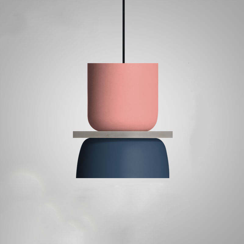 Nordic Colorful Macaron LED Pendant Light