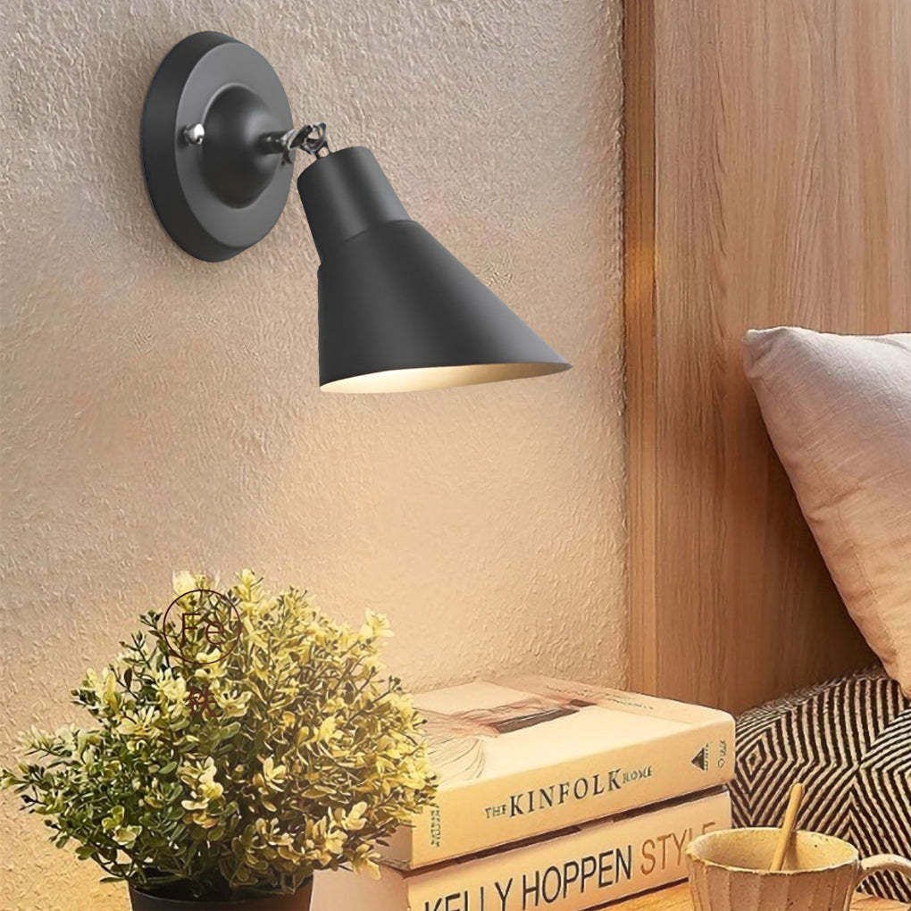 Adjustable Modern Wall Sconce Lighting Plug in Wall Lamp Wall Light Fixture-Lighom