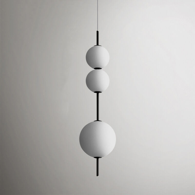 Minimalist Glass Ball LED Pendant Light