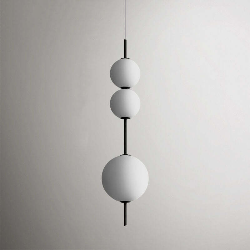 Minimalist Glass Ball LED Pendant Light