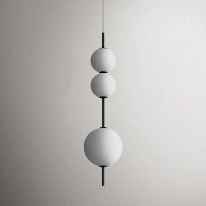 Minimalist Glass Ball LED Pendant Light