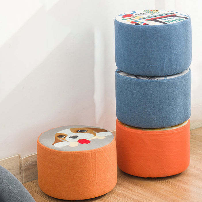 Contemporary Fabric Chair — Watermelon