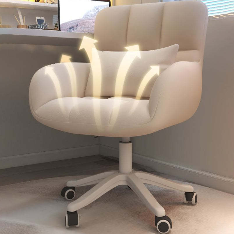 Minimalist Velvet Metal Padded Vanity Stool