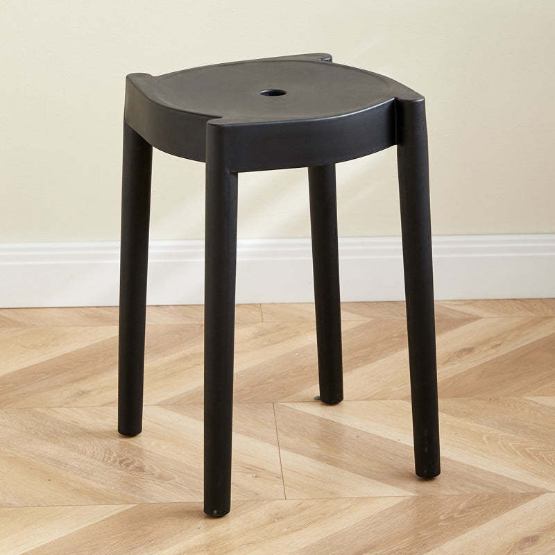 Minimalist Plastic Round Chair