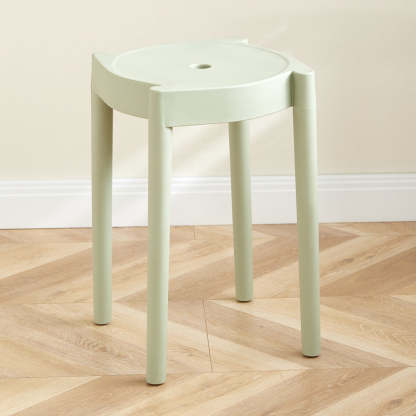 Minimalist Plastic Round Chair