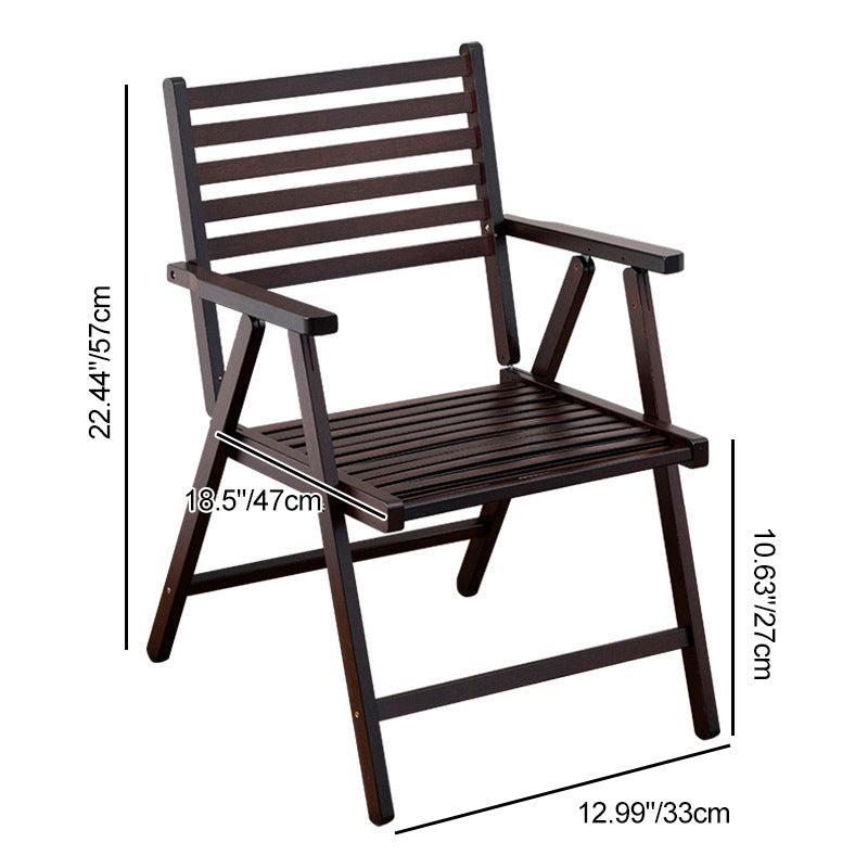 Minimalist Bamboo Foldable Lounge Chair
