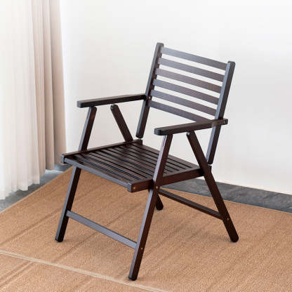Minimalist Bamboo Foldable Lounge Chair