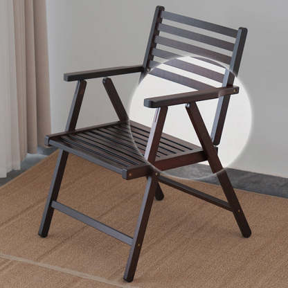 Minimalist Bamboo Foldable Lounge Chair